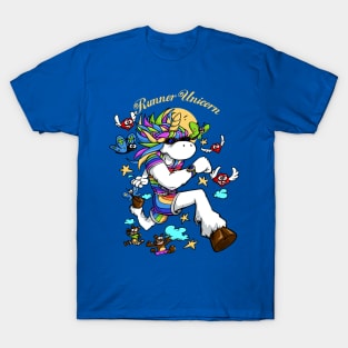 runner unicorn T-Shirt